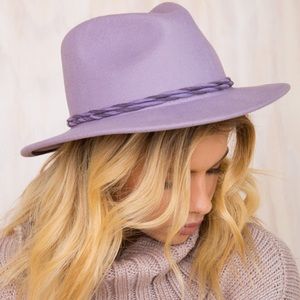 Lavender Corbet Fedora by Brixton